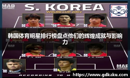 韩国体育明星排行榜盘点他们的辉煌成就与影响力